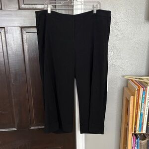 Lane Bryant Classic Black cropped Pants